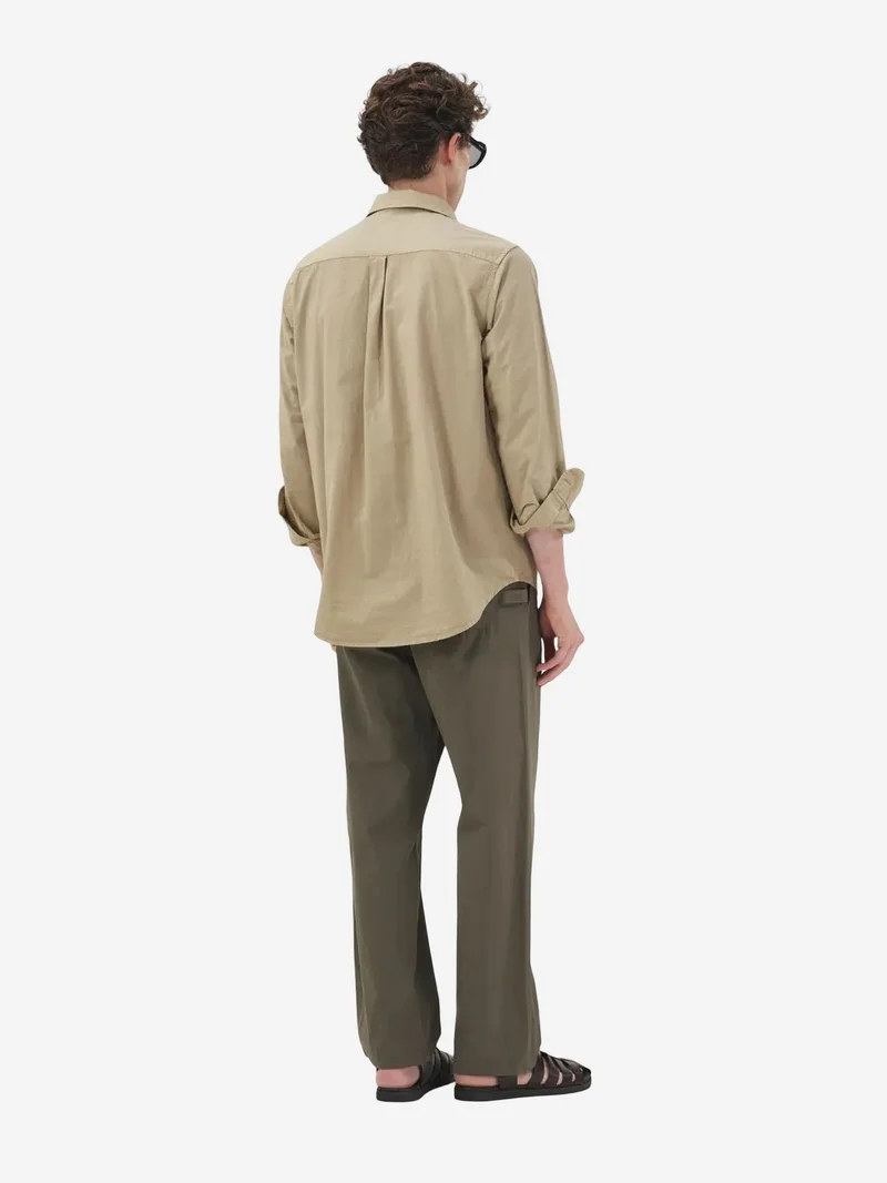 Giesto GIESTO Men's Cotton Poplin Long Sleeve Shirt