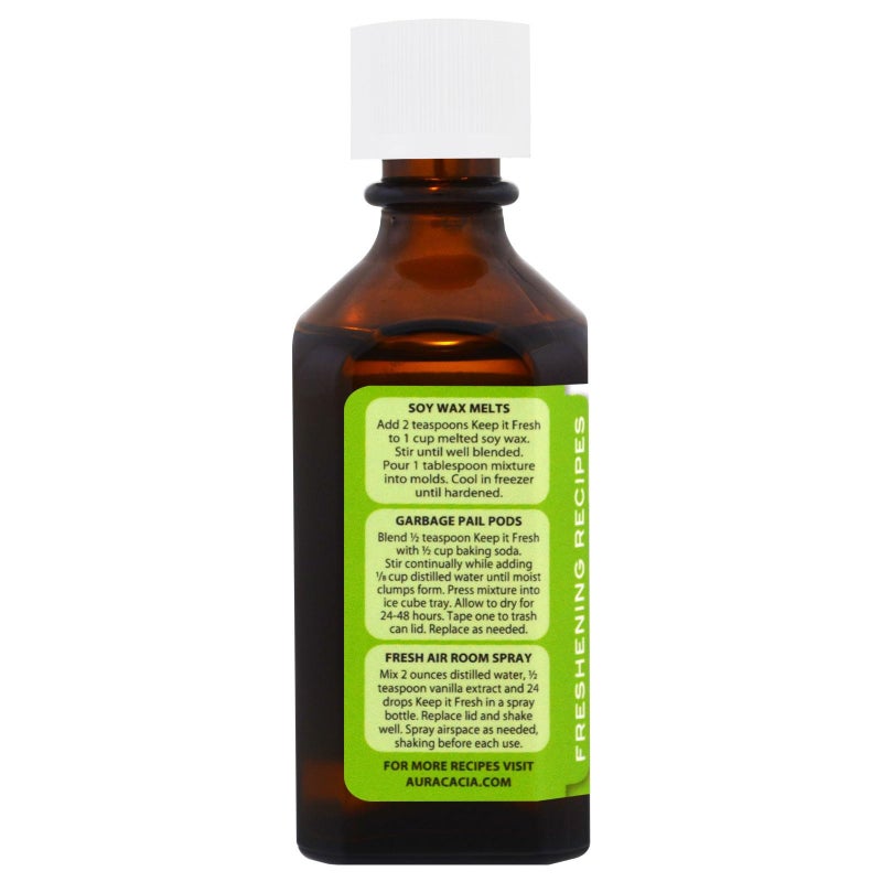 Aura Cacia Keep it Fresh Essential Oil Blend for Home Care, 2 Fluid Ounce - Image 3