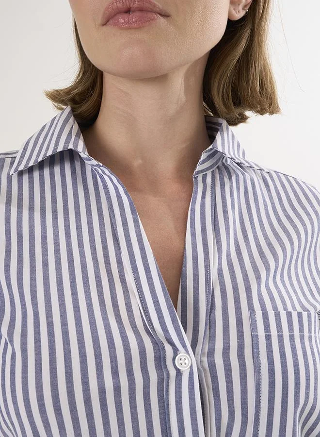 FELIX HARDY Striped Long Sleeve Shirt