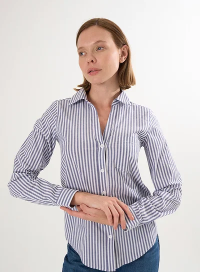 FELIX HARDY Striped Long Sleeve Shirt