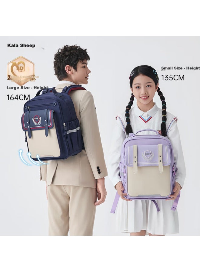 KaLay Kala Sheep Cloud Backpack Promax Elementary School Grades 1-3 8-dimensional Load Reduction Anti-sagging Boys Girls Kids School Bag - Image 1