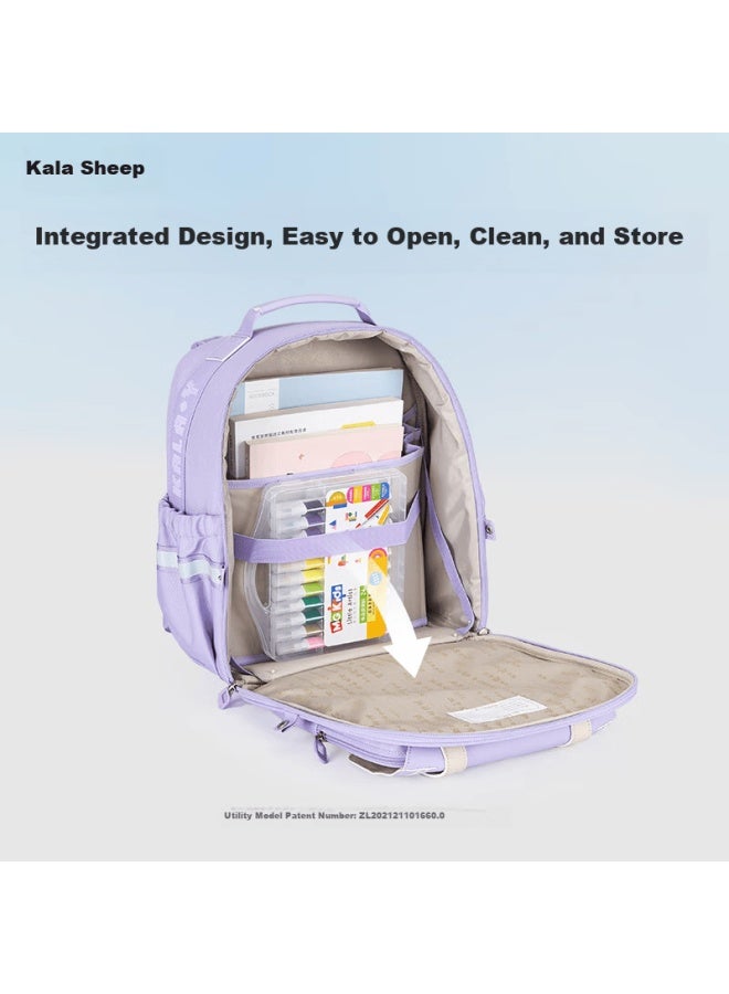 KaLay Kala Sheep Cloud Backpack Promax Elementary School Grades 1-3 8-dimensional Load Reduction Anti-sagging Boys Girls Kids School Bag - Image 2
