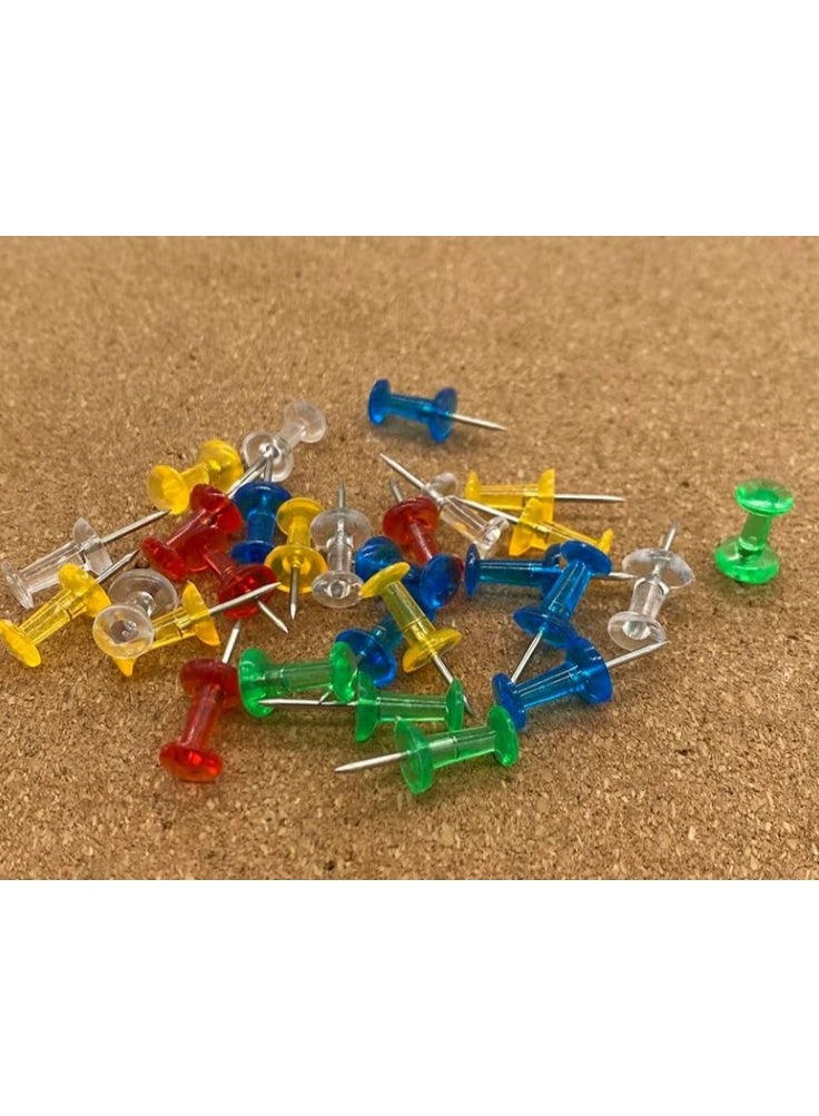 Push Pin Set Multicolor- 25-Pcs (Pack 0f 2) - Image 5