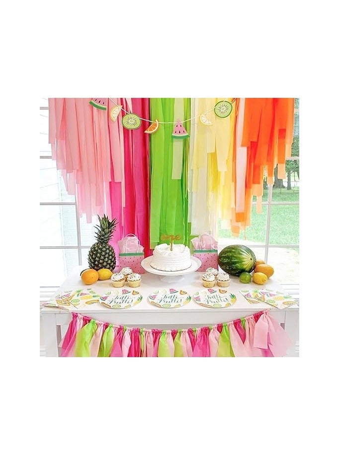 Flamingo 36 Strips Aluminium 3Feets  Foil Backed Crepe Paper Multicolor - Image 3