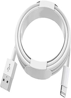 Ellies Apple MFi Certified iPhone Charger Cord 3ft Lightning Cable Fast Charging High Speed Data Sync USB Cable Compatible with iPhone 13/12/11 Pro Max/XS MAX/XR/XS/X/8/7/Plus/6S iPad AirPods, white