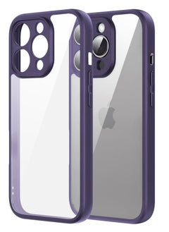 Generic Bumper Protective Case for Iphone 11 Pro Silicone TPU Bumper Ultra Durable Ultra-Safe Camera Optimum Solution (Purple) 