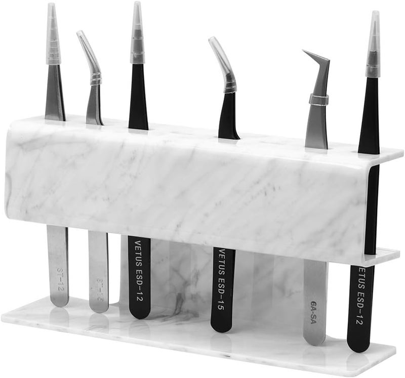 GEMERRY Acrylic Tweezer Holder Stand for Eyelash Extensions - Image 1