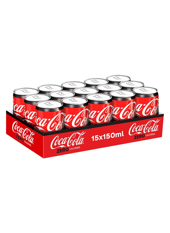 Zero Carbonated Soft Drink Cans