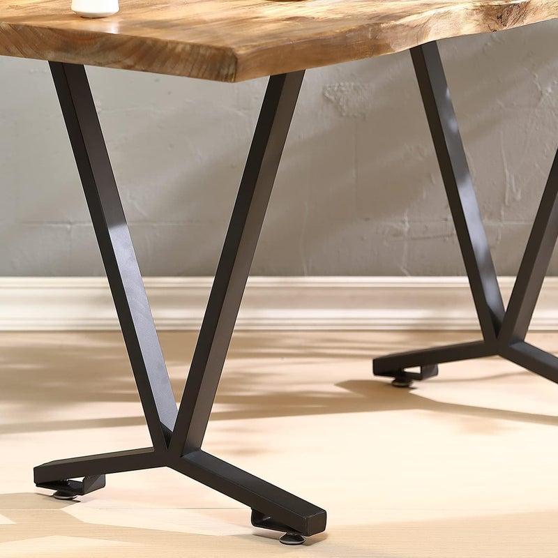 Reyox Reyox Furniture Metal Table Legs 28Height 177Wide Heavy Duty Desk Legs Furniture Legs for Dining Table Coffee Table Office Table Deskonly Legs  - Image 1