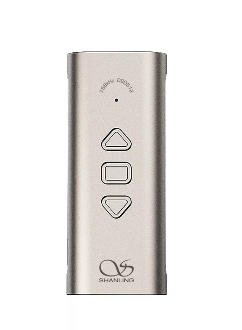 Shanling Ua3 - Portable Dac And Headphone Amplifier 32Bit 768Khz Dsd512 - Titanium - Image 1