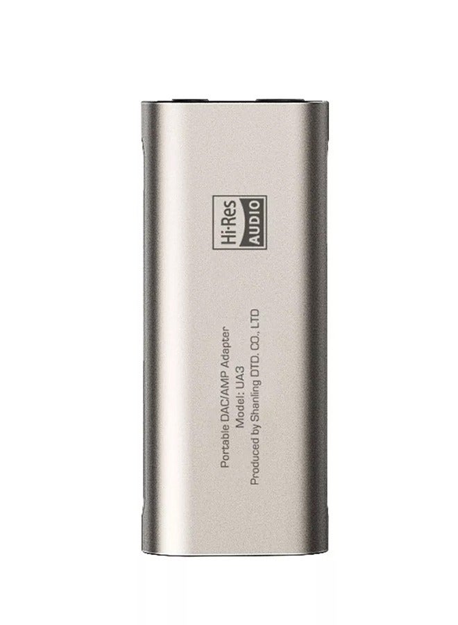 Shanling Ua3 - Portable Dac And Headphone Amplifier 32Bit 768Khz Dsd512 - Titanium - Image 2