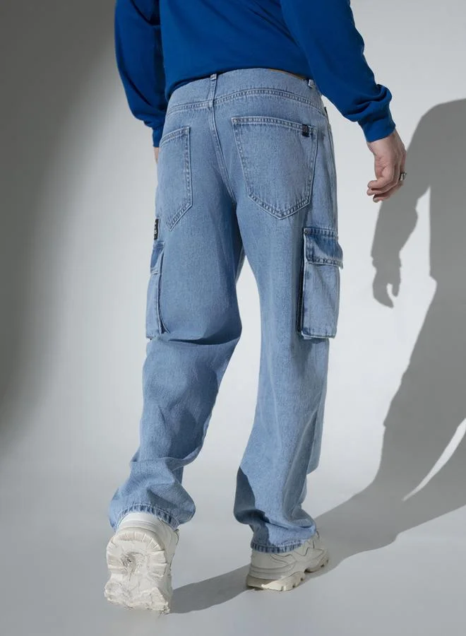 Hubberholme Blue Jeans For Men