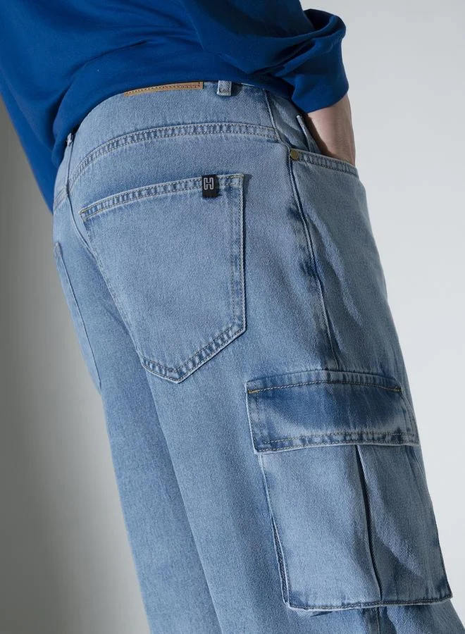 Hubberholme Blue Jeans For Men