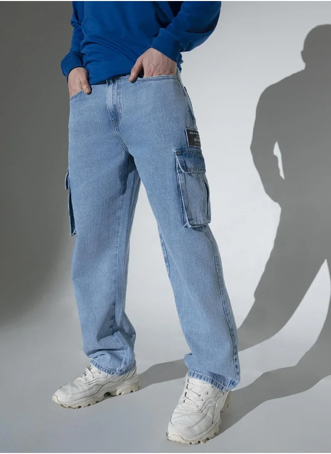 Hubberholme Blue Jeans For Men