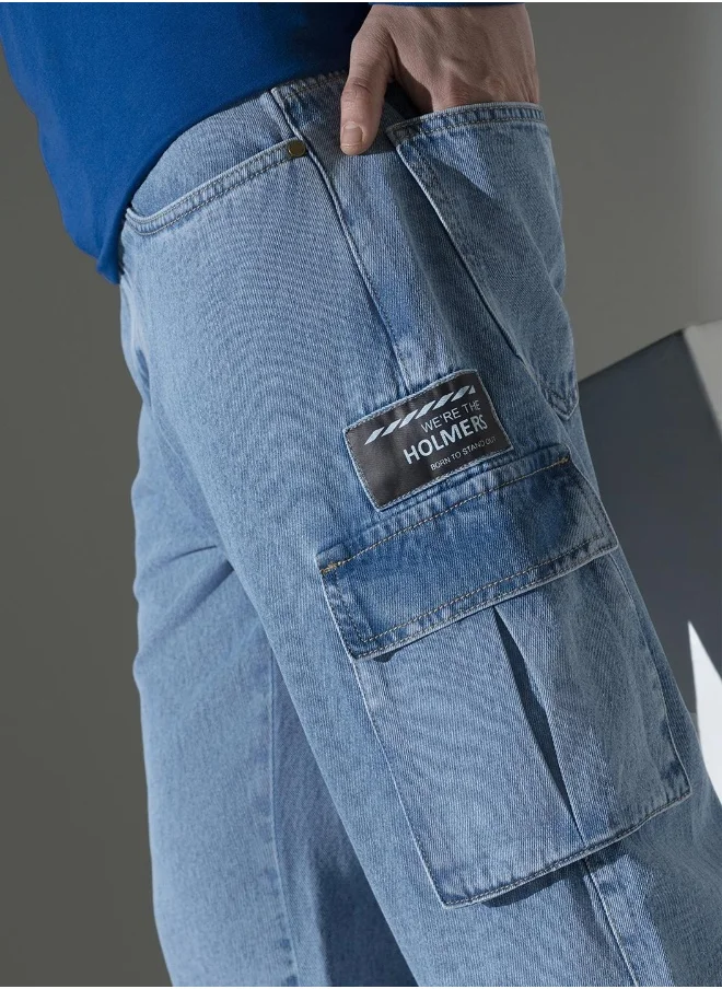 Hubberholme Blue Jeans For Men