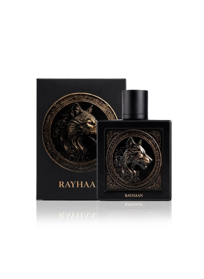 ريحان  RAYHAAN WOLF EDP 100ML - عطر ريحان وولف أو دو بارفان 100 مل - Image 2