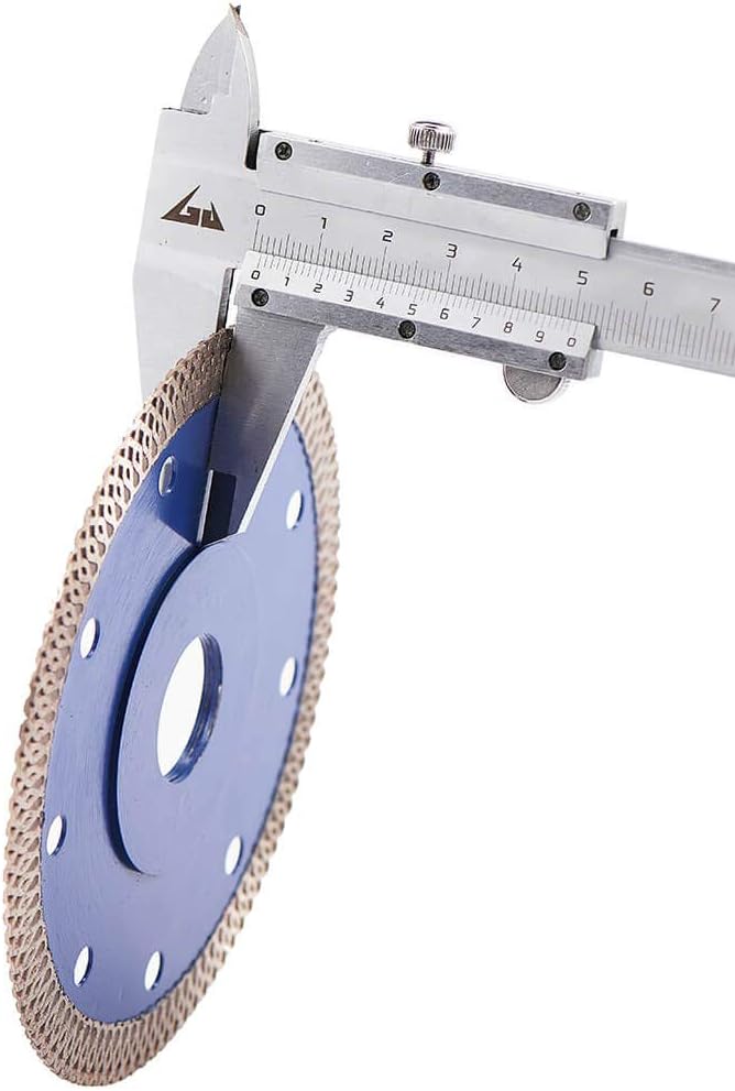 PEAKIT Dry Wet Tile Saw Blade 4 1/2 Inch Porcelain Diamond Blade Ceramic Cutting Disc Wheel for Angle grinder - Image 3