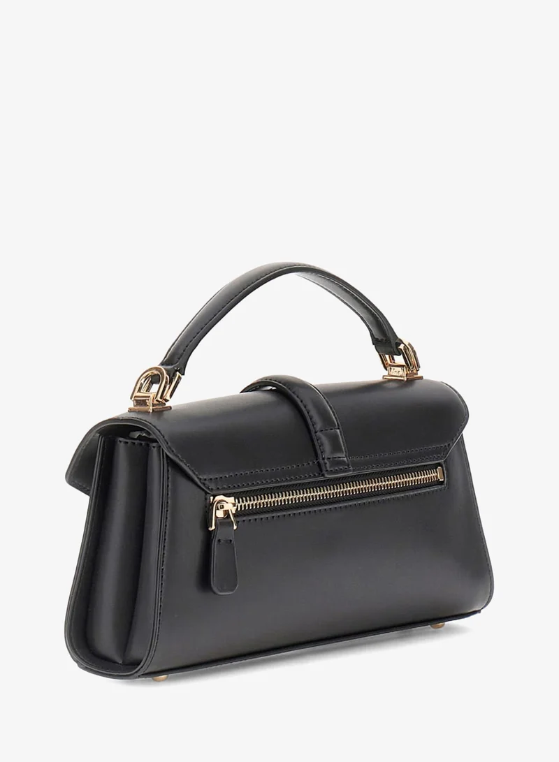 GUESS Queensland Top Handle Flap Shoulder Bag