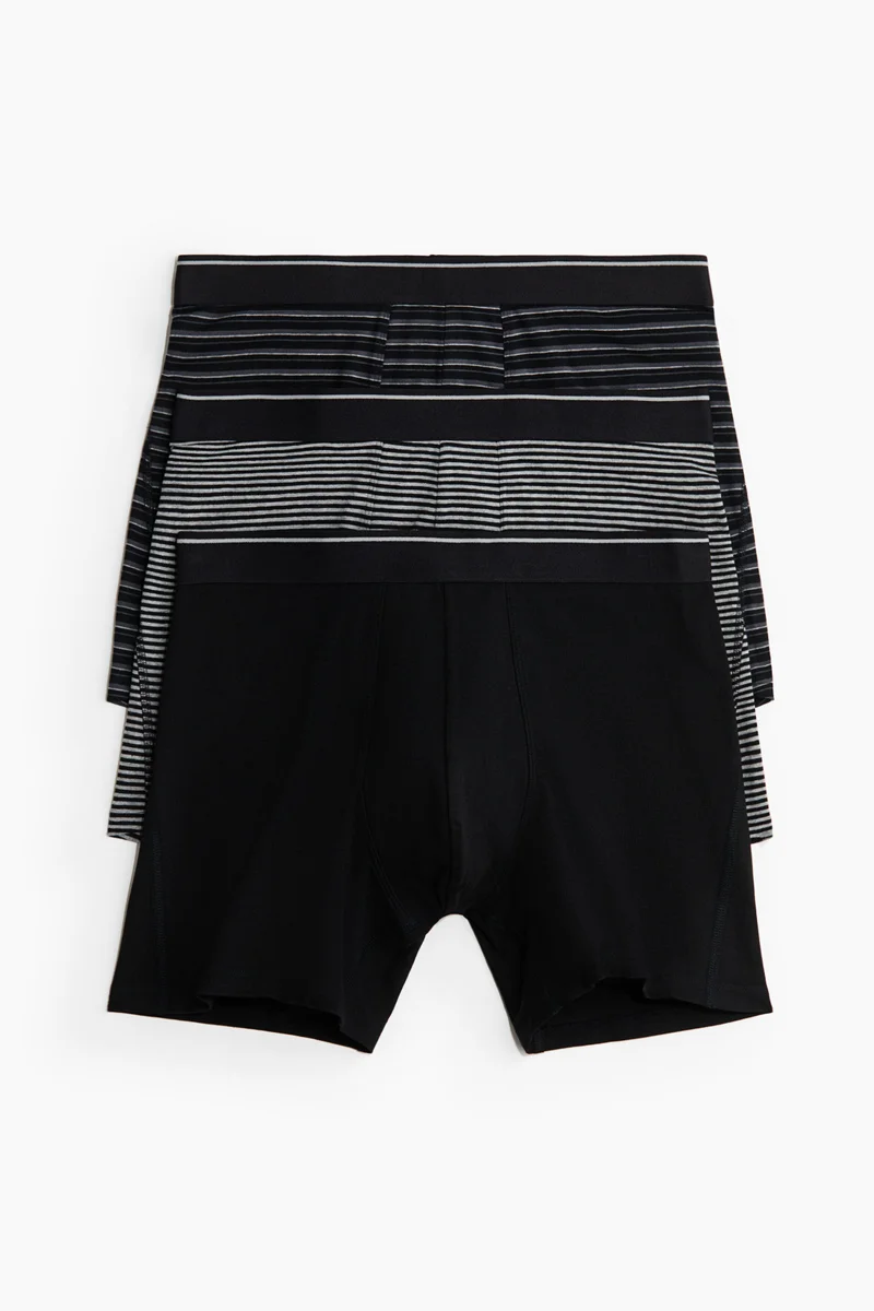 H&M 3-pack mid trunks with Lycra®