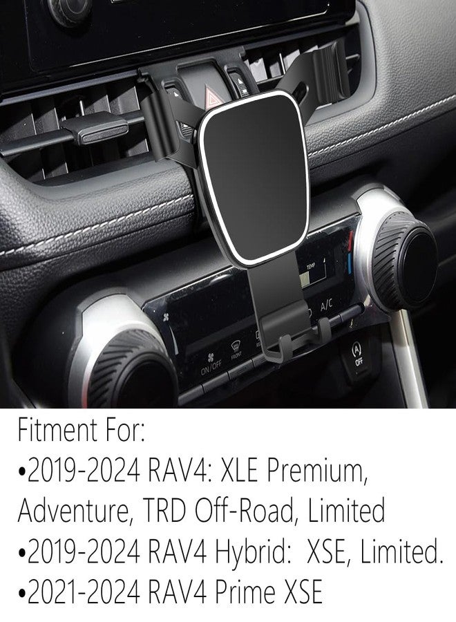 musttrue Car Phone Holder for Toyota RAV4 2019-2025,Hybrid XSE Limited,Prime XSE 2021-2025 Auto Accessories Navigation Bracket Interior Mobile Cell Phone Mount（Not Fit RAV4 LE,XLE,Prime SE） - Image 2