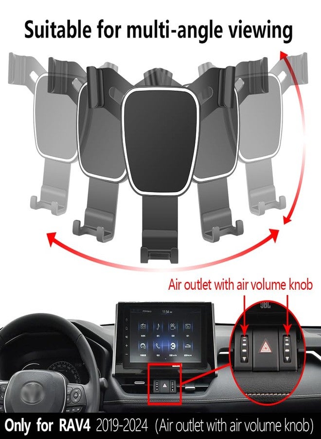 musttrue Car Phone Holder for Toyota RAV4 2019-2025,Hybrid XSE Limited,Prime XSE 2021-2025 Auto Accessories Navigation Bracket Interior Mobile Cell Phone Mount（Not Fit RAV4 LE,XLE,Prime SE） - Image 5