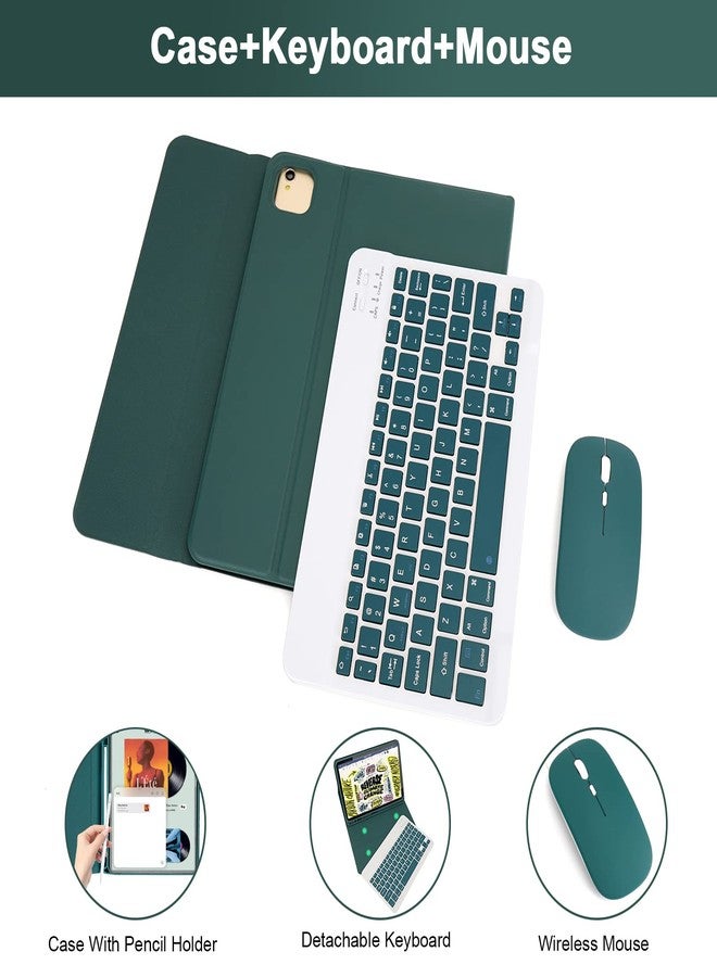 لاما حافظة لوحة مفاتيح LAMA مع ماوس لجهاز iPad Air مقاس 11 بوصة (الجيل السابع 2025/السادس 2024) وجهاز iPad Air مقاس 10.9 بوصة (الجيل الرابع/الخامس)، غطاء لوحة مفاتيح قابل للطي مع حامل قلم لجهاز iPad Pro مقاس 11 بوصة (الجيل الرابع/الثالث/الثاني/الأول)، DGN - Image 2