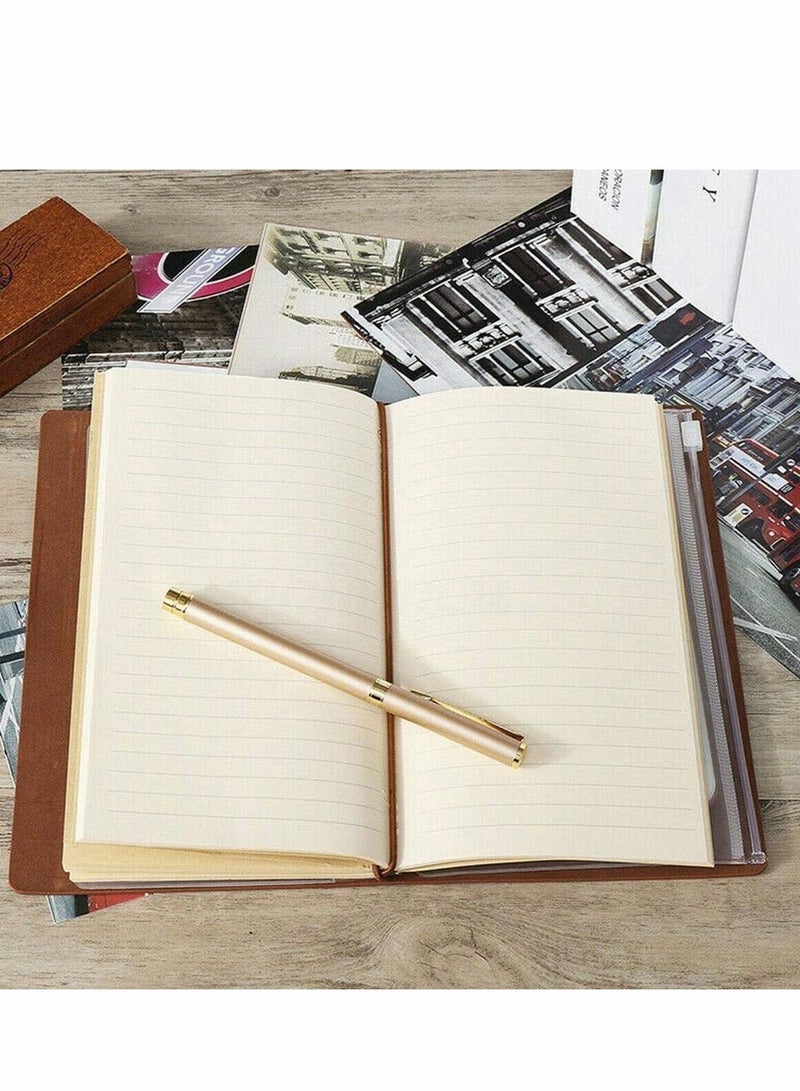 Excefore To My Daughter Leather Journal, Gift from Mom - I'm Proud of You, Mom, 140 Page Keepsake Notebook Gift, Refillable Travel Journal Diary Sketch Book Writing  - Image 5