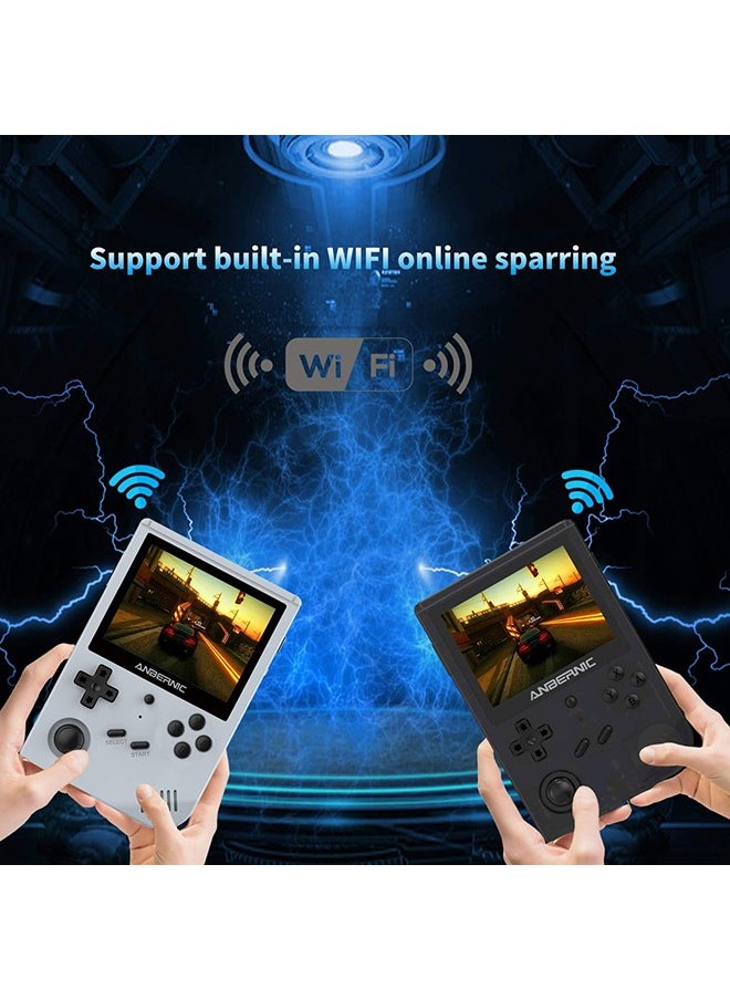 ANBERNIC  - RG351V Handheld Game Console Open Source System Built-in WiFi Online Sparring 64G TF Card 2500 Classic Games - Image 1