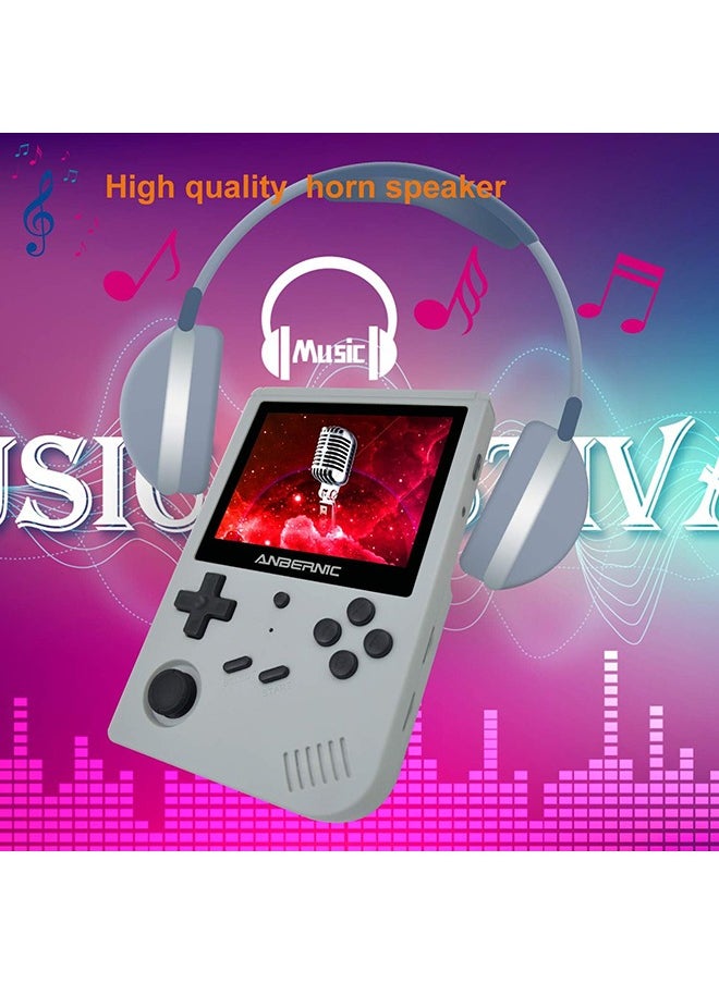 ANBERNIC  - RG351V Handheld Game Console Open Source System Built-in WiFi Online Sparring 64G TF Card 2500 Classic Games - Image 1