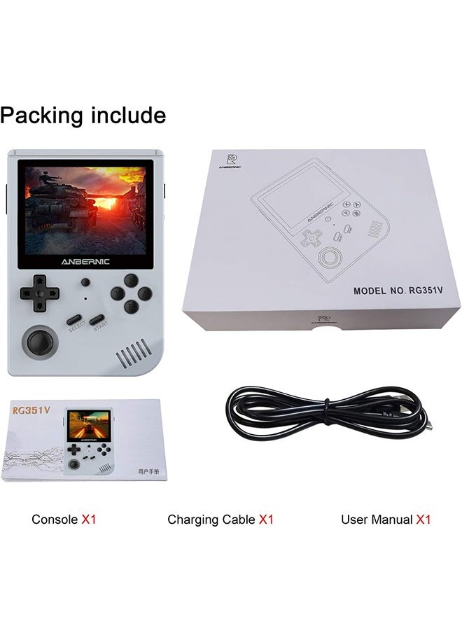 ANBERNIC  - RG351V Handheld Game Console Open Source System Built-in WiFi Online Sparring 64G TF Card 2500 Classic Games - Image 1