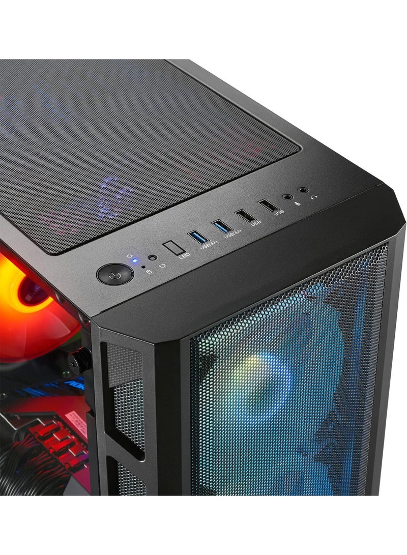 Gaming PC بمعالج Intel Core i7 الجيل الثاني عشر وكارت RTX 3060 Ti ورام 16GB وSSD 256GB لأداء Gaming سلس واستخدام يومي - Image 3