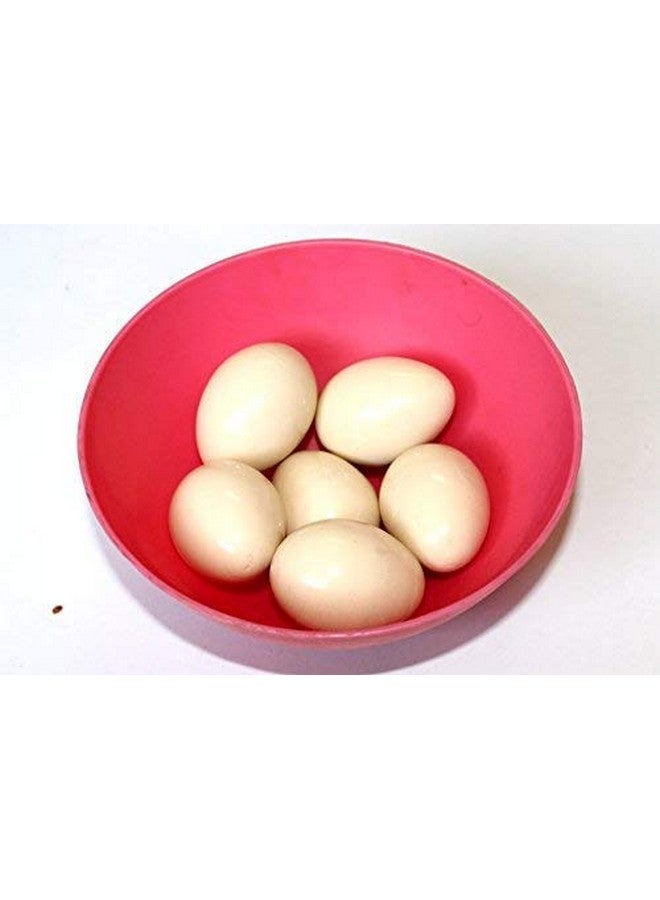 Smartcraft Wooden Eggs - 6 Pcs/Wooden Egg Toy Playset/Pretend Play Eggs For Kids/Birthday Return Gifts/Fake Eggs/Nesting Eggs For Kids Made In India - Multicolor - Image 2