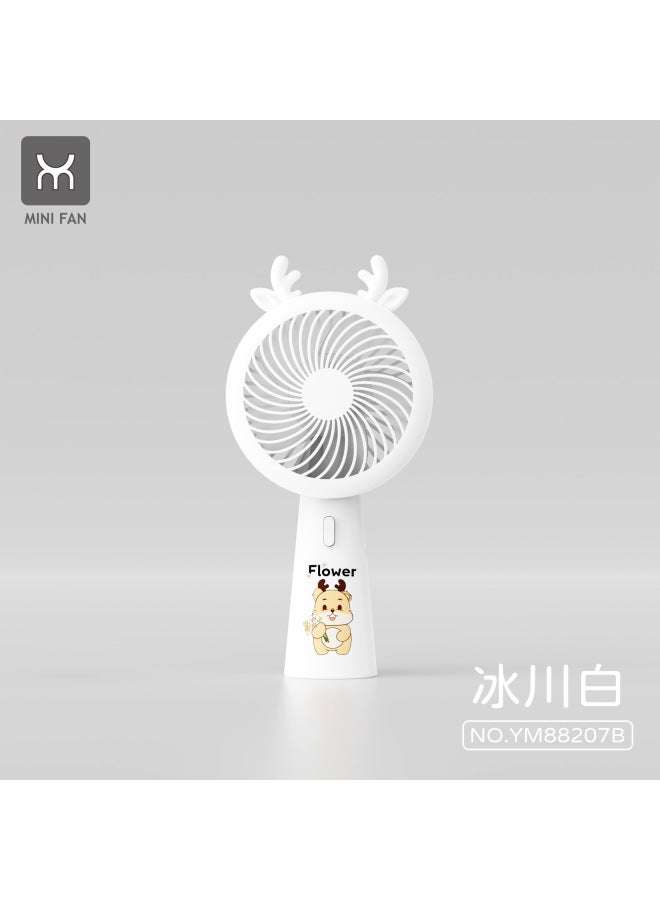 New Cute Fun Handheld Vertical Small Fan Usb Charging Outdoor Portable Summer Student Dormitory Gift