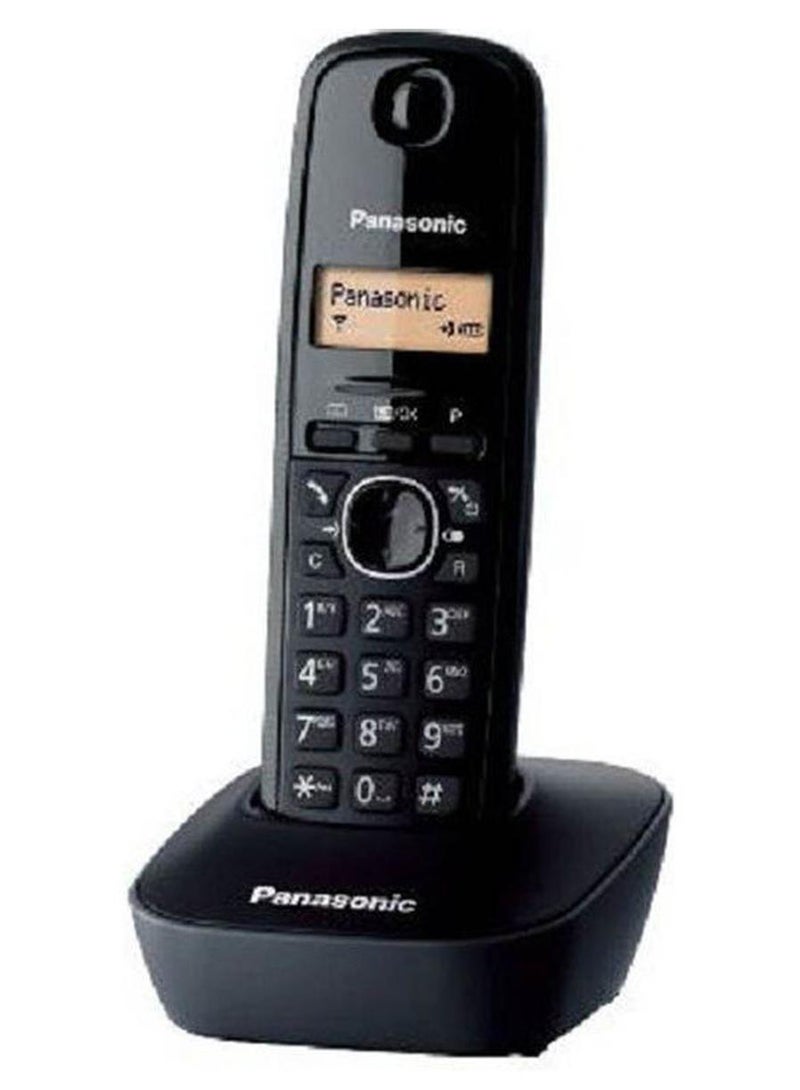 Panasonic KX-TG1611 Cordless Phone Black - Image 1