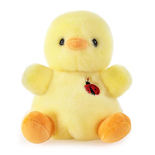 Sew Butiful 8" Duck Stuffed Animals Plush, Cute Plushies for Animal Themed Parties Teacher Student Award, Animal Toys for Baby, Boy, Girls, Great for Nursery, Room Decor, Bed (Duck) - Image 5