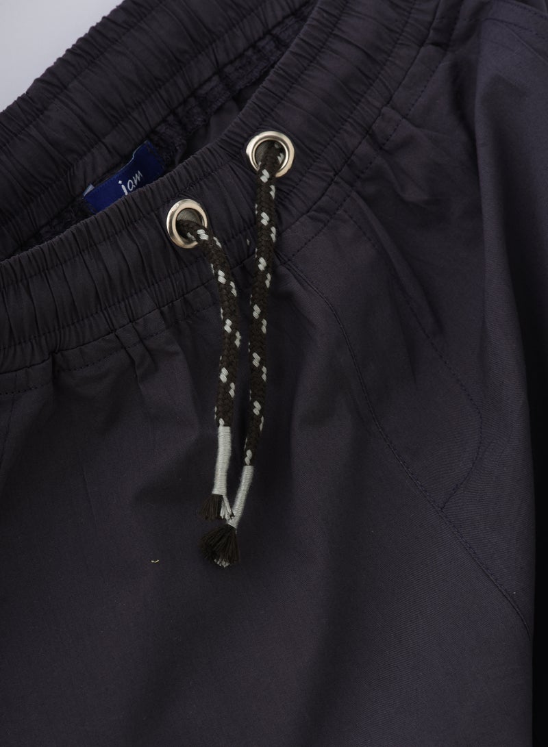 JAM Essential Drawstring Cotton Shorts for Boys - Navy  - Image 4