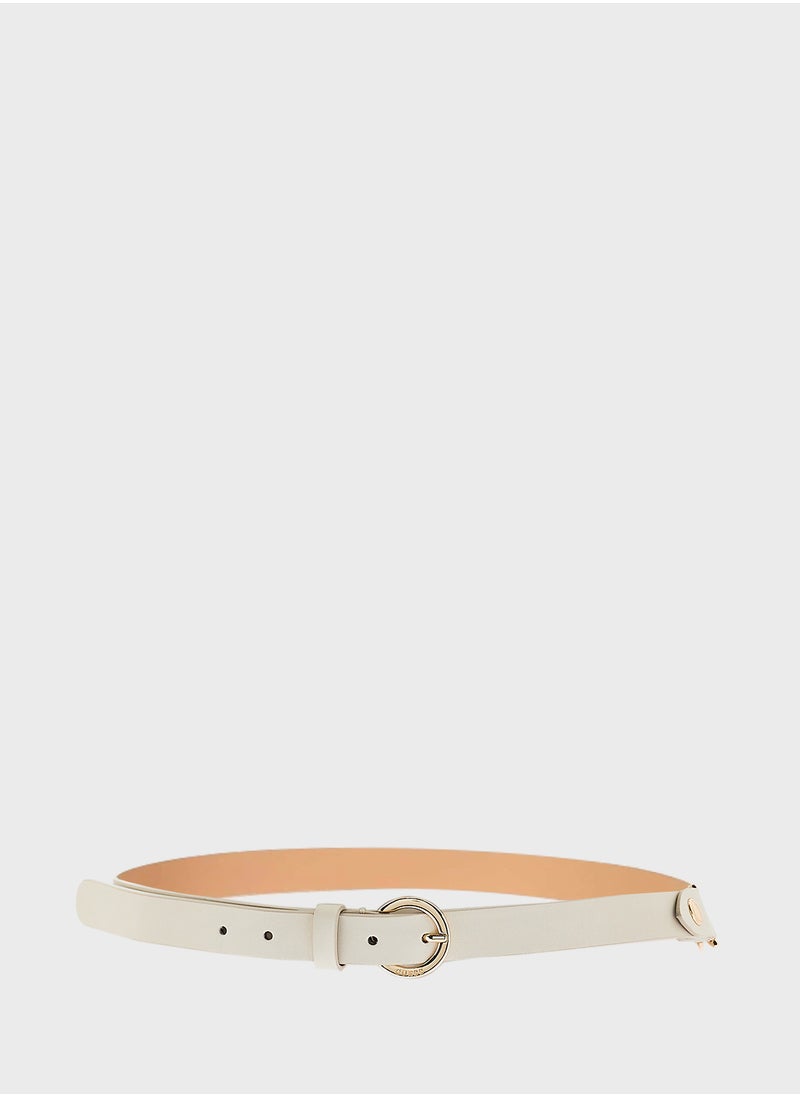 GUESS Logo Detailed Allocated Hole  Belts  - Image 1