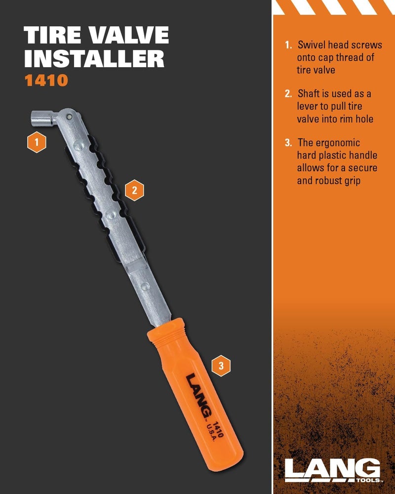 Lang Tools 1410 Tire Valve Installer - Image 4
