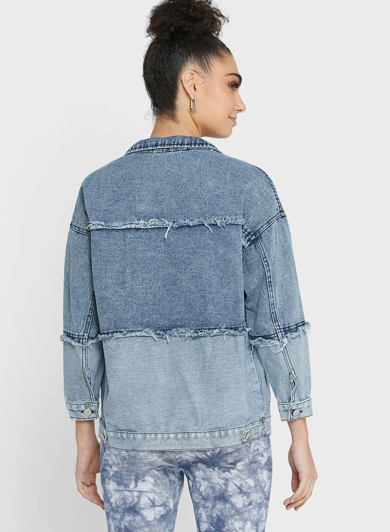 Ginger Cut And Sew Denim Jacket