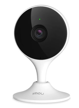 جهاز مراقبة أطفال Cue 2C بكاميرا أمان WiFi بدقة 1080P، مزودة بكشف الإنسان ورؤية ليلية، تخزين سحابي، وفتحة بطاقة ذاكرة حتى 256 جيجابايت. - view 2