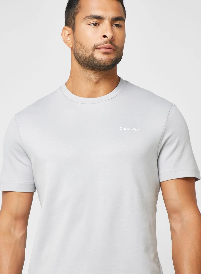 CALVIN KLEIN Logo Crew Neck T-Shirt