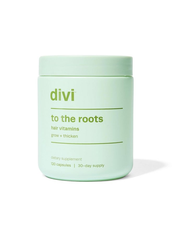 DiVi - Ivi Hair Vitamin For Men And Women Grow + Thicken 30 Day Supply 120 Count - Image 1