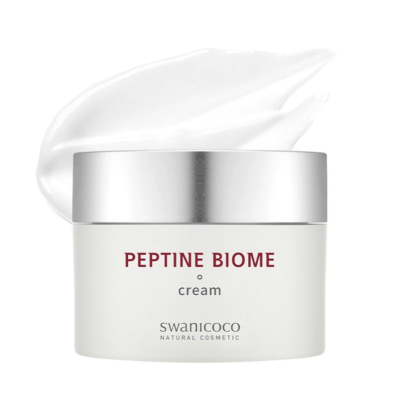 Ultra Peptine Biome Cream Deep Hydration Anti Aging Skin Firmness Skin Nutrient Barrier Care with Hyaluronic Acid  Niacinamide Korean Skincare 50ml 17 Fl Oz