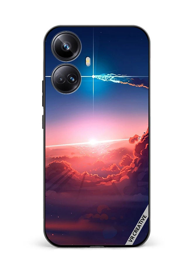 VR CREATIVE Protective Case Cover For Realme 10 Pro Plus Nature Light Design Multicolour - Image 1