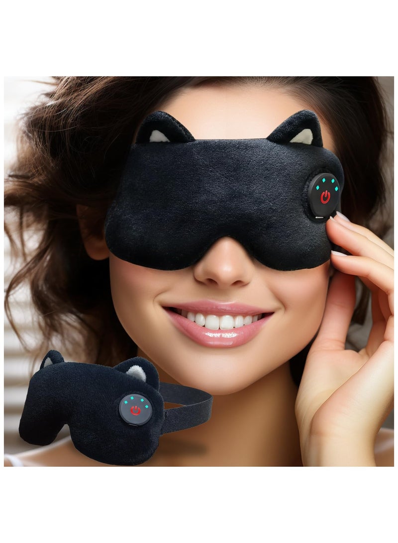 General Cordless Rechargeable Heated Eye mask Cute Shapes with Battery Indicators with Sound Prompt for Relief Dry Eye  - Image 5