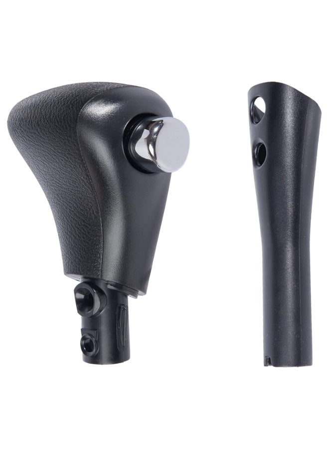 7Cylinder ABS Gear Shift Knob Replacement Compatible with Honda Accord, (2003-2005) - Black. - Image 2