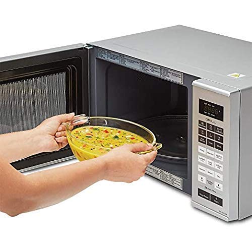 FIMBRIA Glass Casserole Pack of 31000ml Round Serving Rice Bowl with Glass Lid Oven and Microwave SafeSet of 3 - Image 3