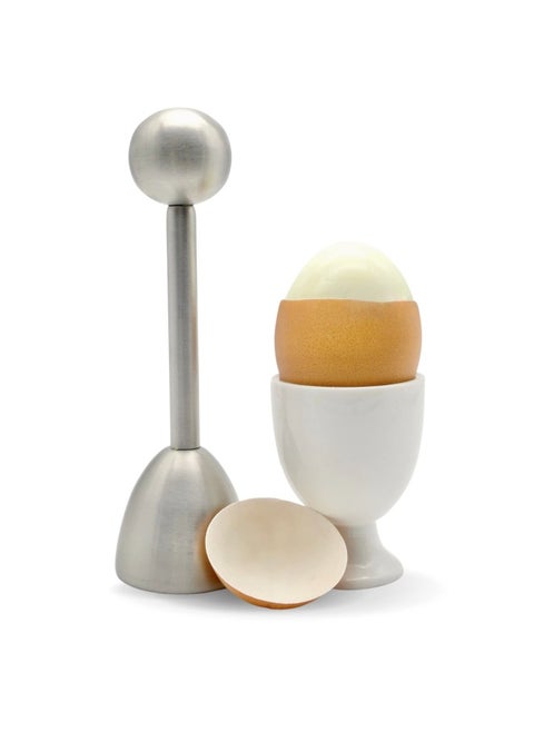 ICO Stainless Steel Egg Topper and Perfect Egg Opener for Soft Boiled Eggs Egg Cracker for Hard Boiled Eggs