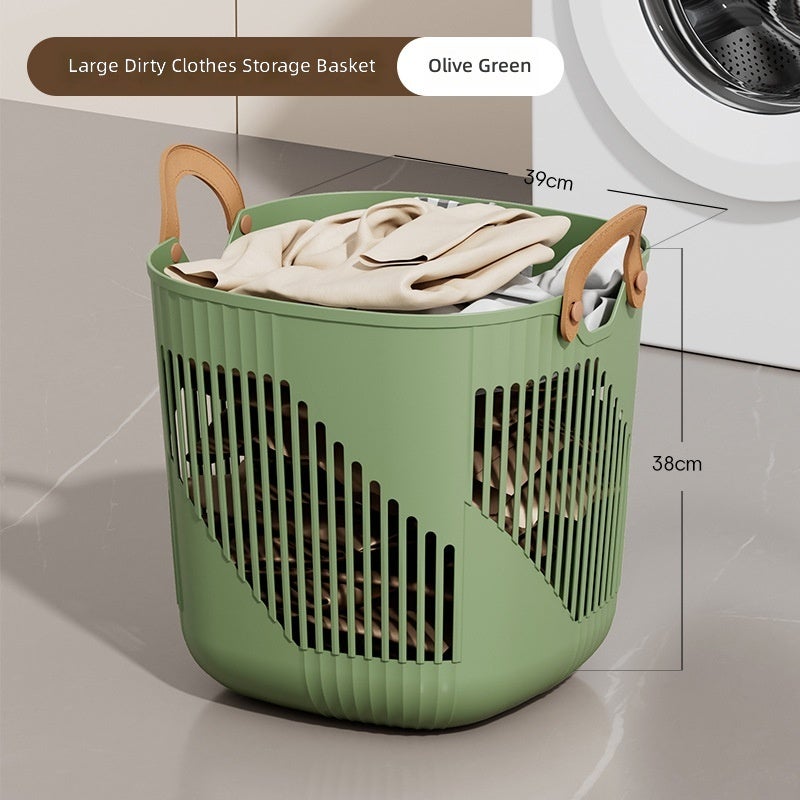 Foldable Laundry Basket for Bathroom Storage - Modern Minimalist Design