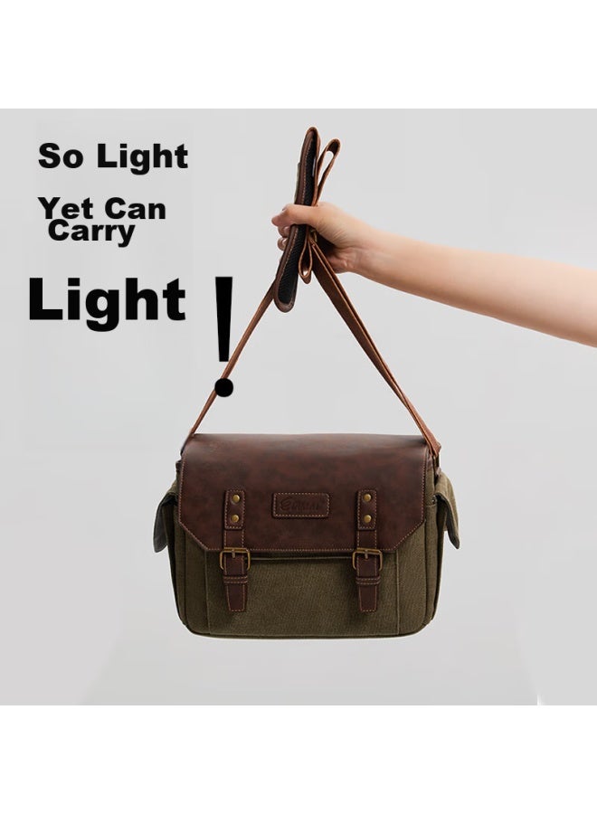 Eirmai L11 Le Series Dslr Camera Bag, Shoulder Photography Bag, Digital Storage Bag, Canvas Waterproof Travel Backpack - Image 1
